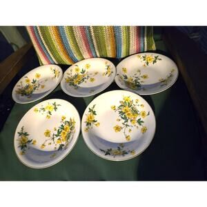 Buttercups Edwin Knowles Buttercups Vintage soup Bowls 5
